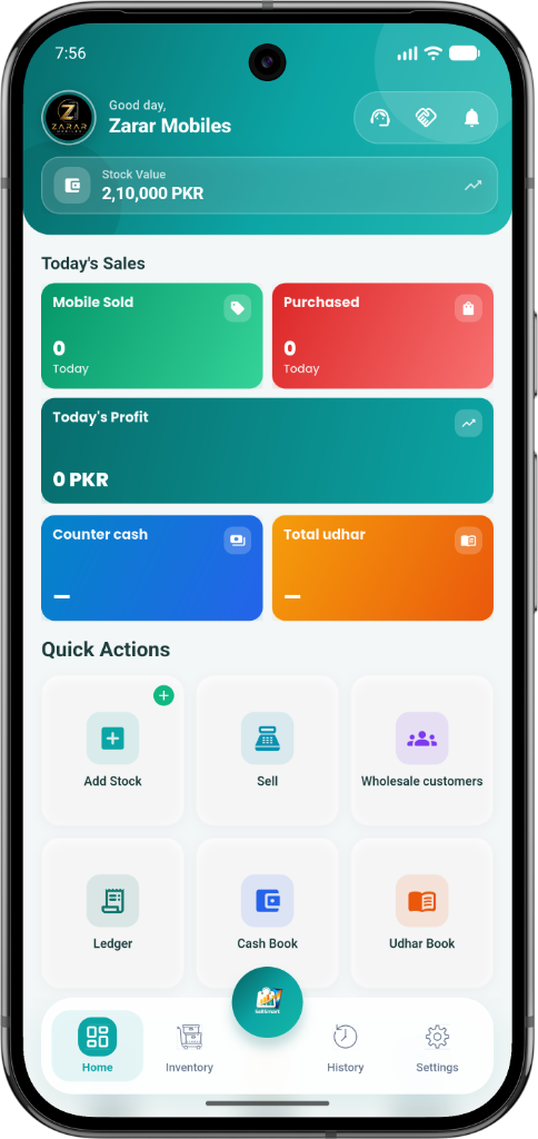 Home — your daily command center